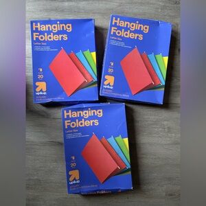 Up & Up Hanging Folders Multi-Color Set